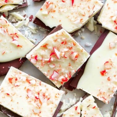 low carb peppermint bark