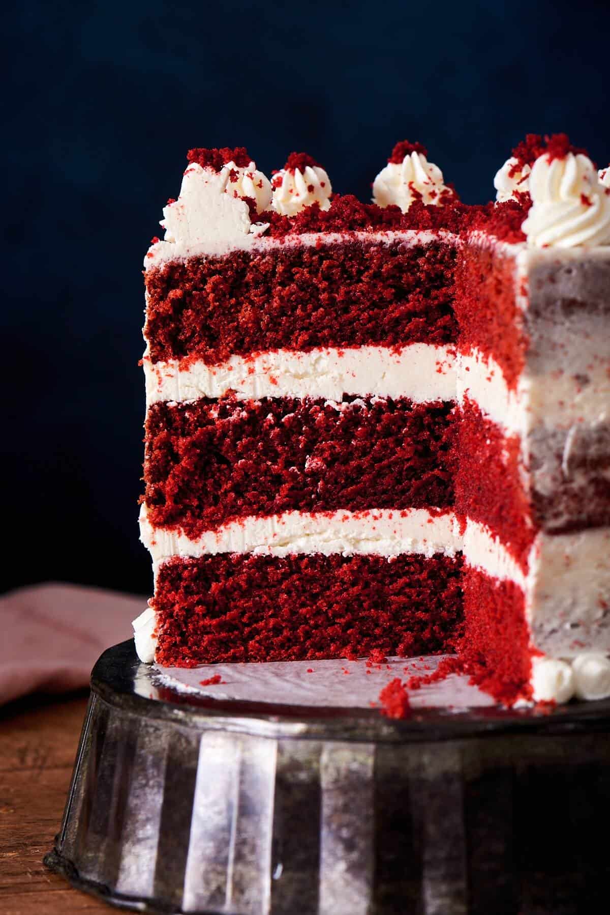 sugar free red velvet cake