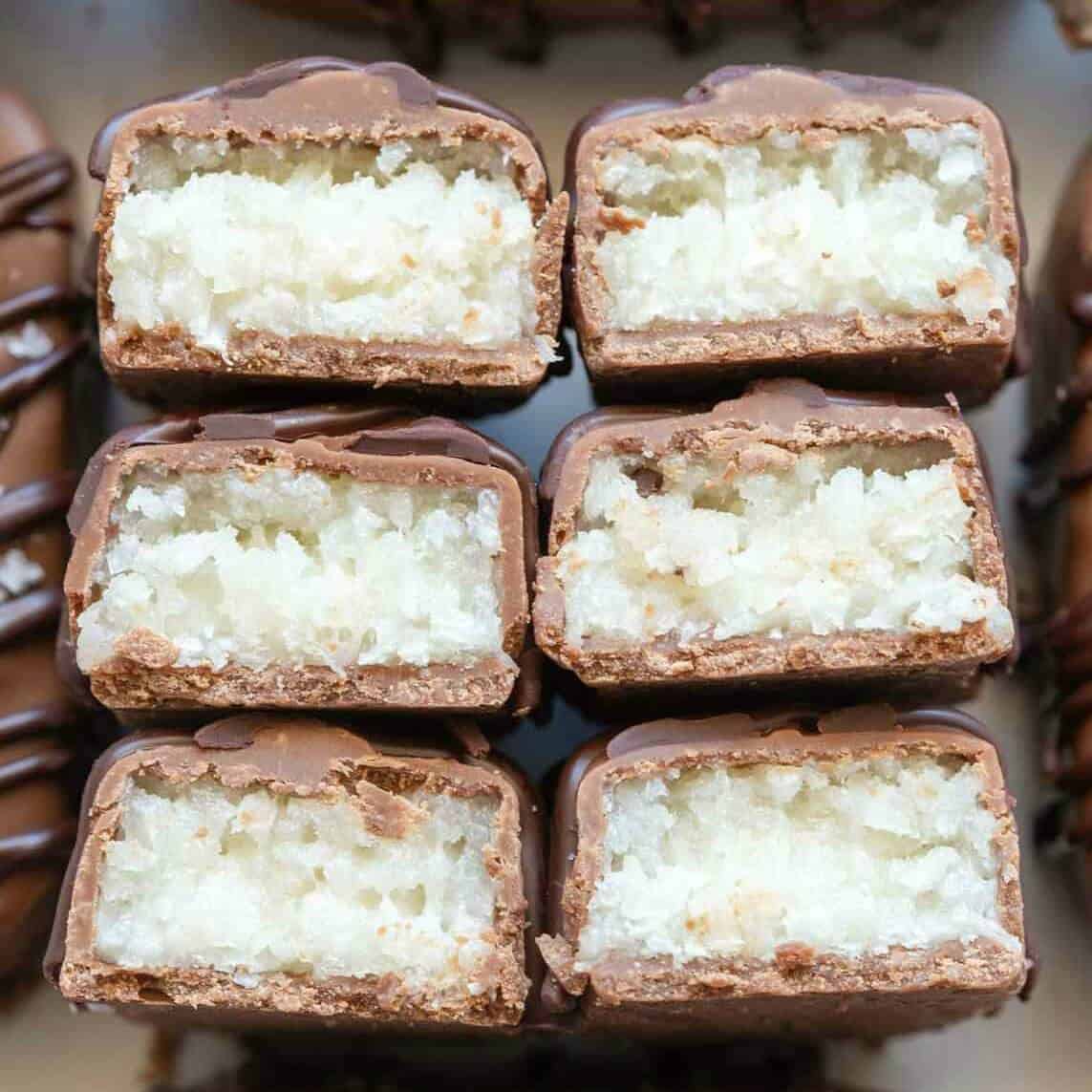 Bounty recipe  Easy No-Bake Coconut Bounty bars - Flavours on Plate