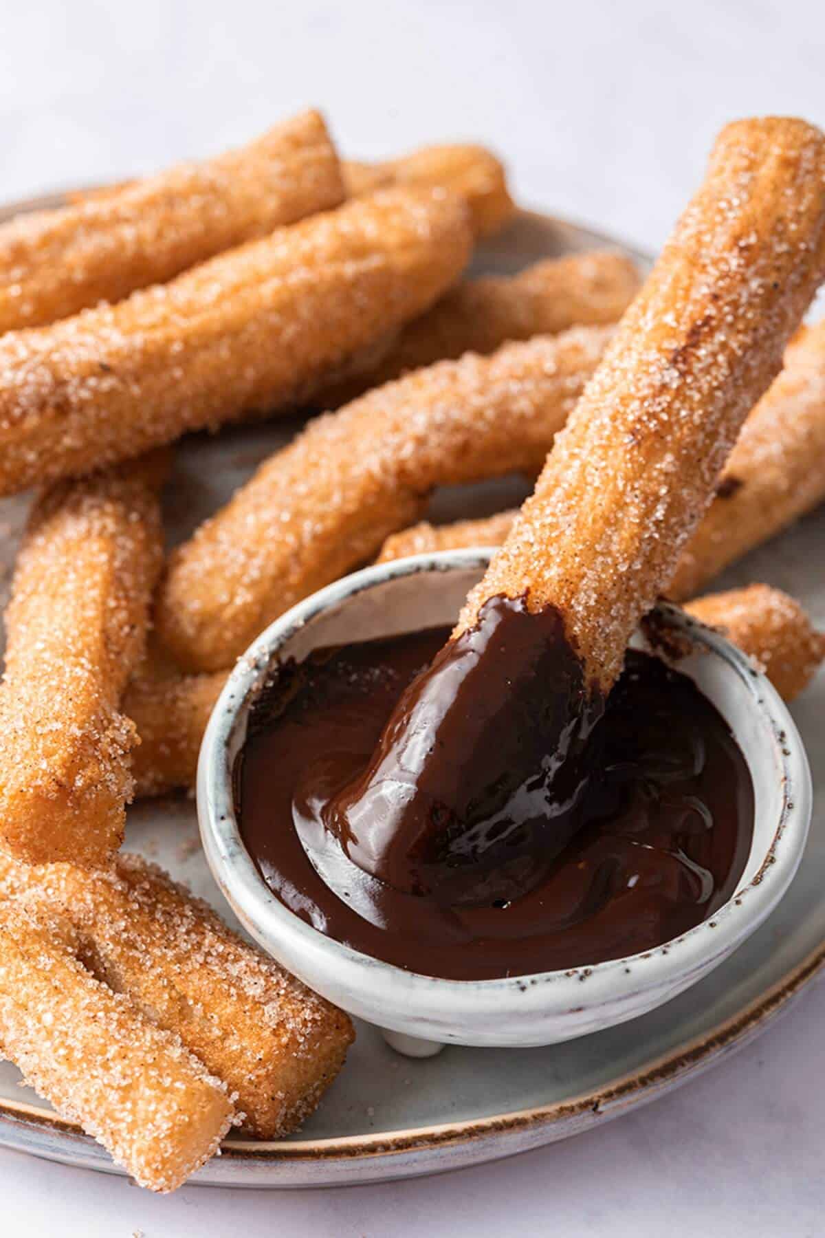 Homemade Eggless Churros - Spanish Churros Recipe