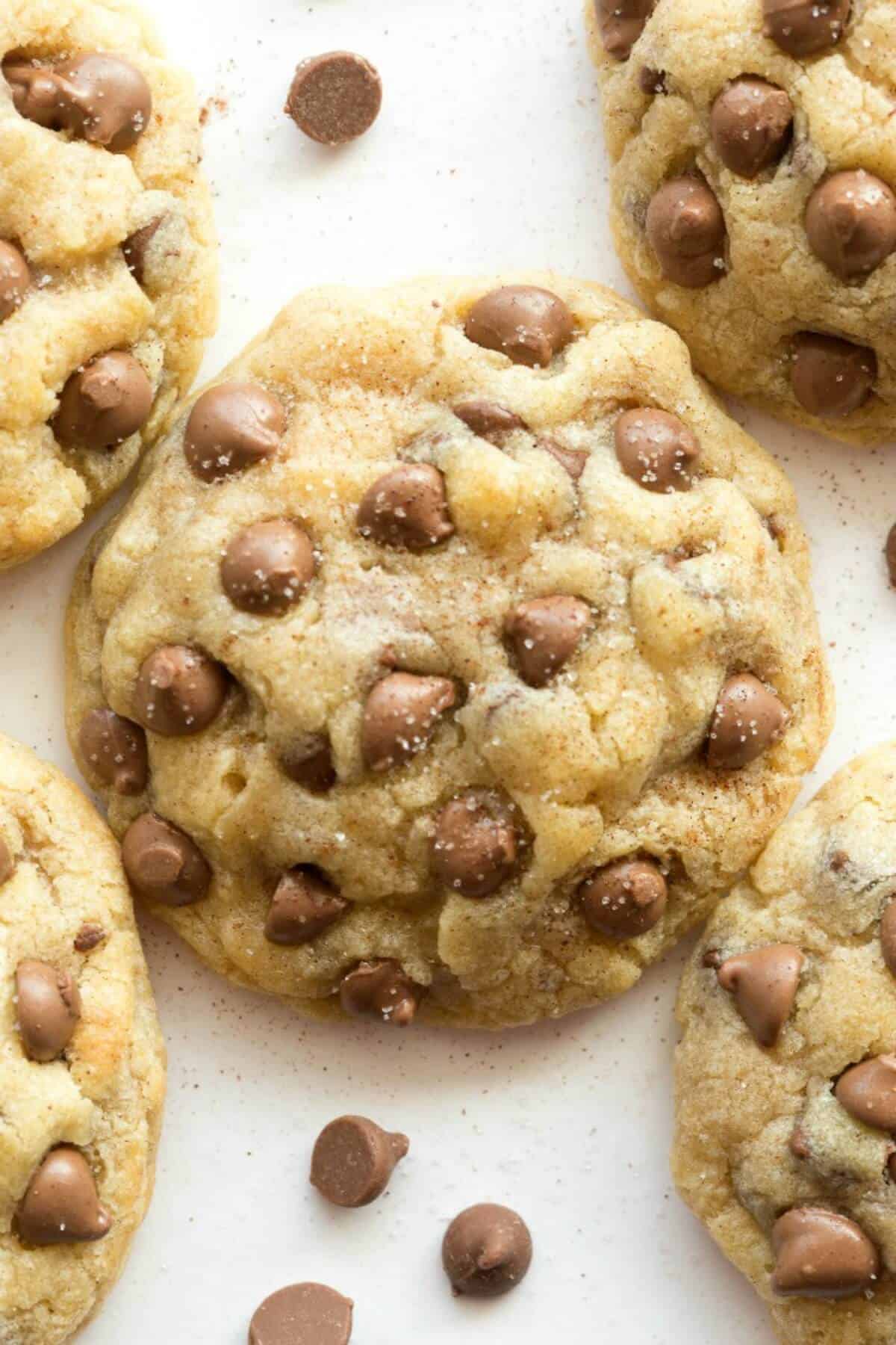 vegan pumpkin chocolate chip cookies