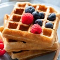 almond meal waffles