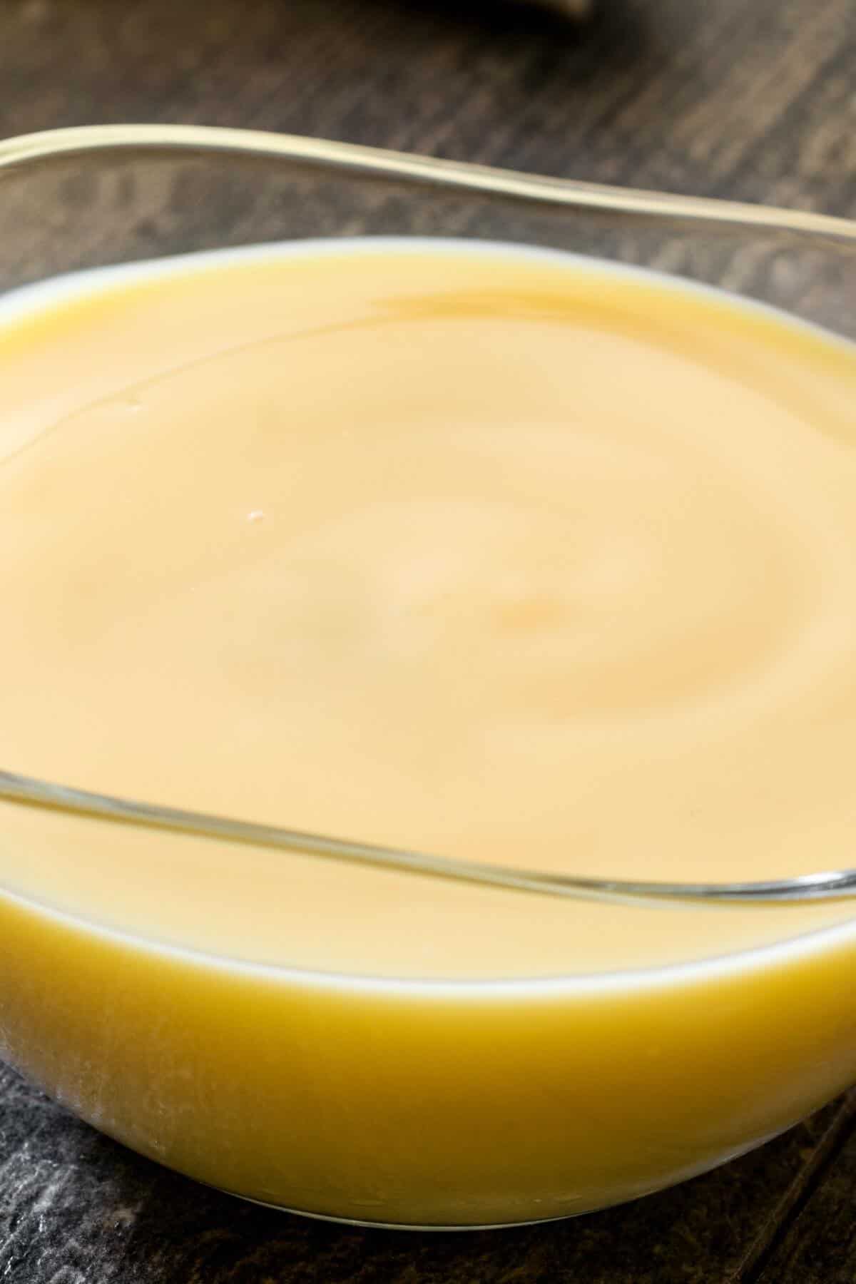 low carb custard