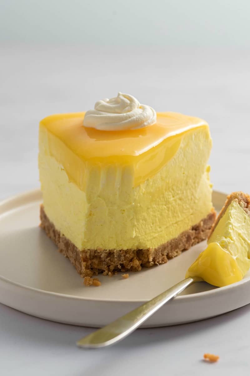 low carb lemon cheesecake