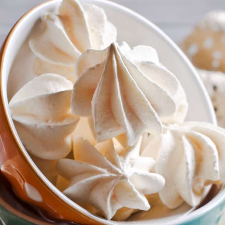 Sugar Free Meringue Cookies 1g carbs - The Big Man's World