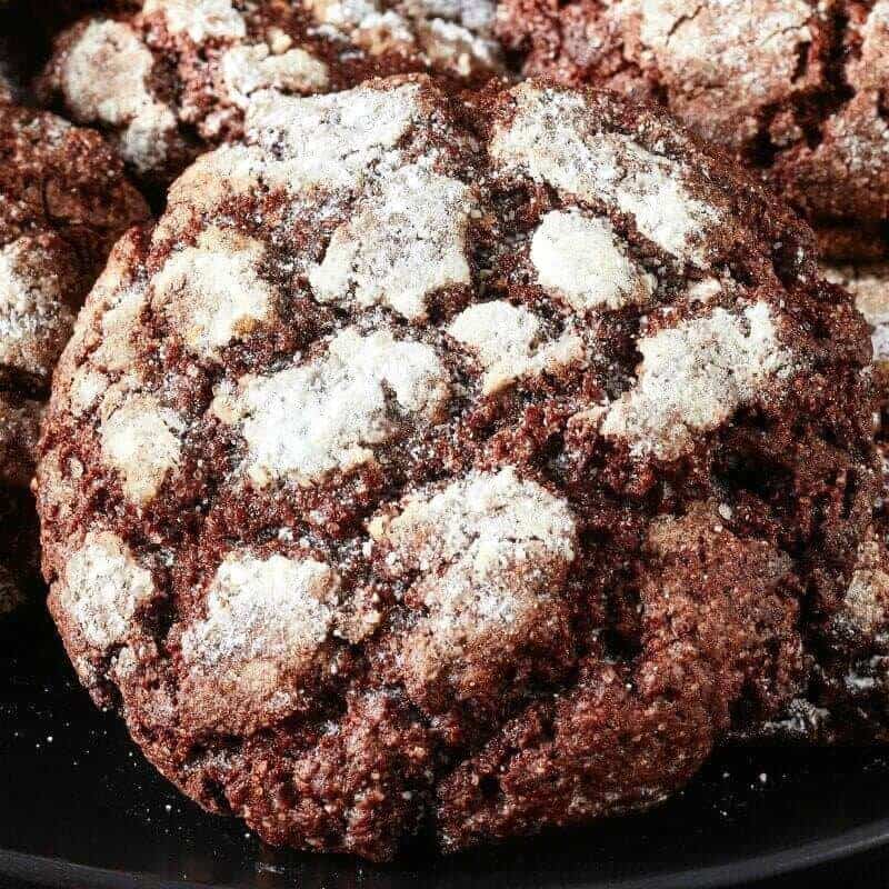 Keto Crinkle Cookies