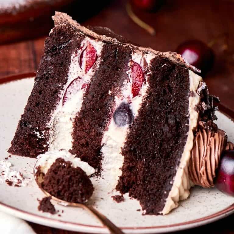 Vegan Black Forest Cake (No eggs or milk!) The Big Man's World