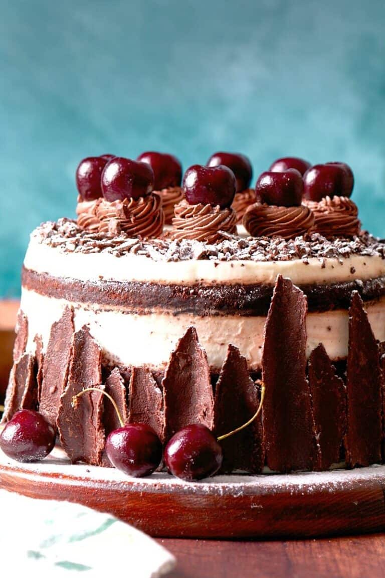 Vegan Black Forest Cake (No eggs or milk!) The Big Man's World