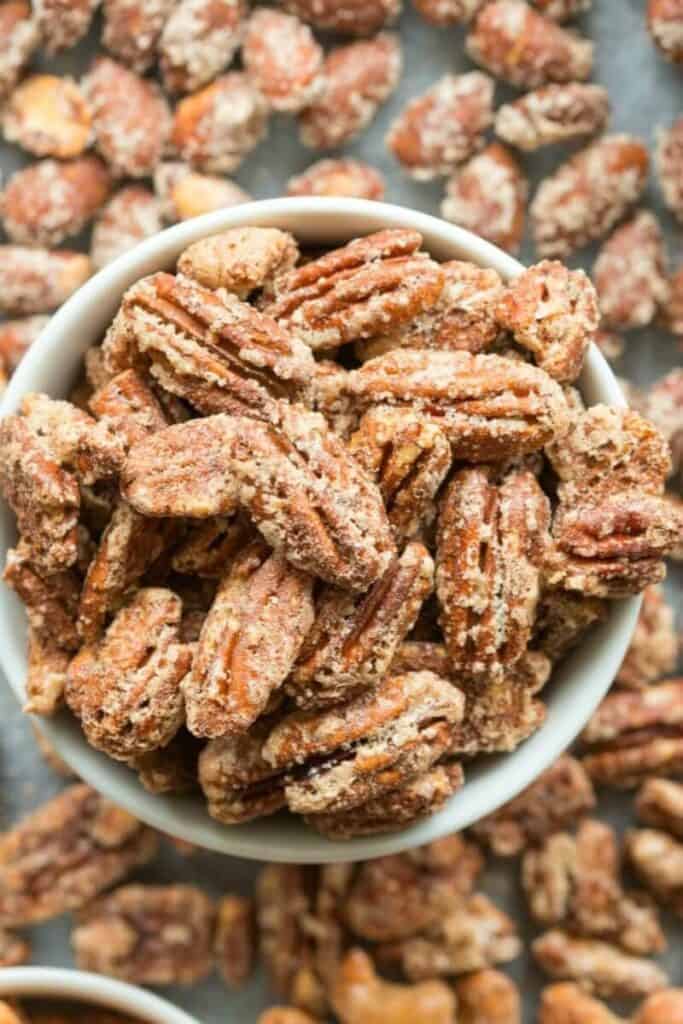 Vegan Candied Pecans {4 Ingredients!} - The Big Man's World