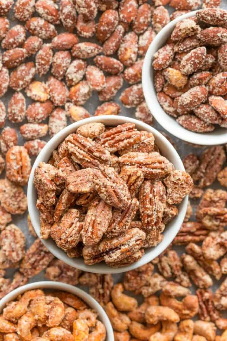 Candied Pecan Recipe {4 Ingredients!} - The Big Man's World