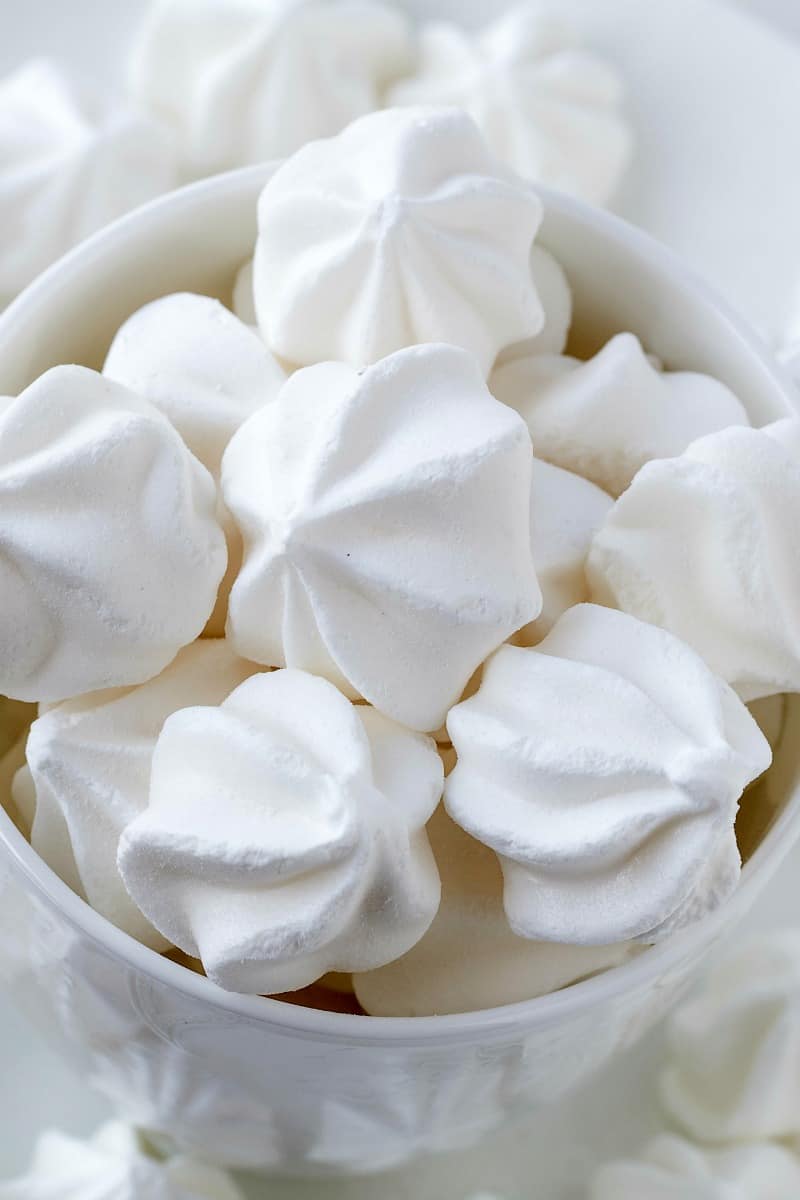 vegan meringue cookies