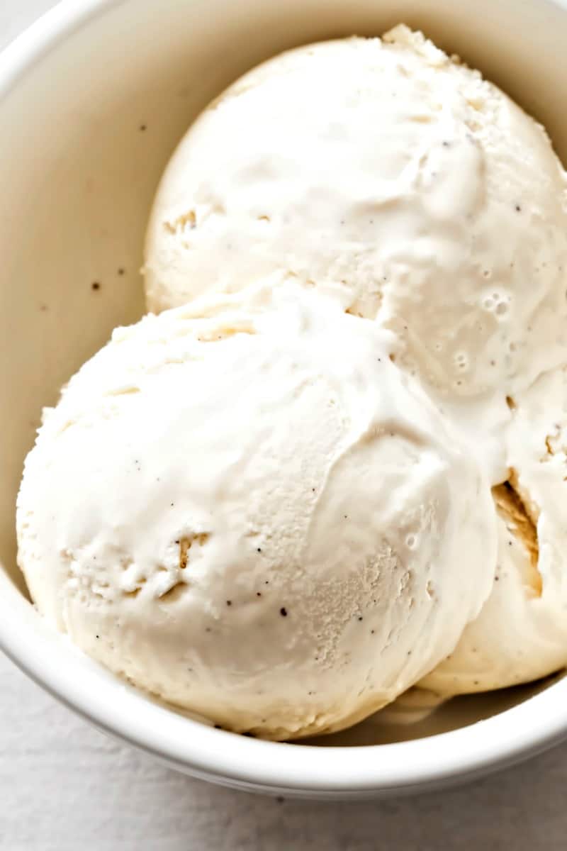 vegan almond milk ice cream