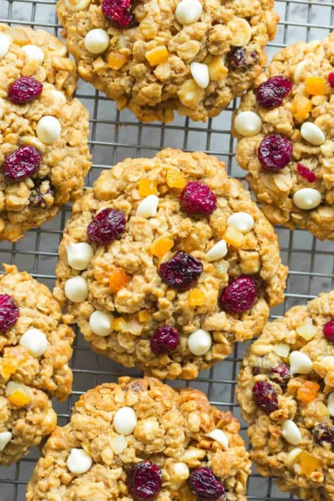 Cranberry Orange Oatmeal Cookies {5 Ingredients} - The Big Man's World