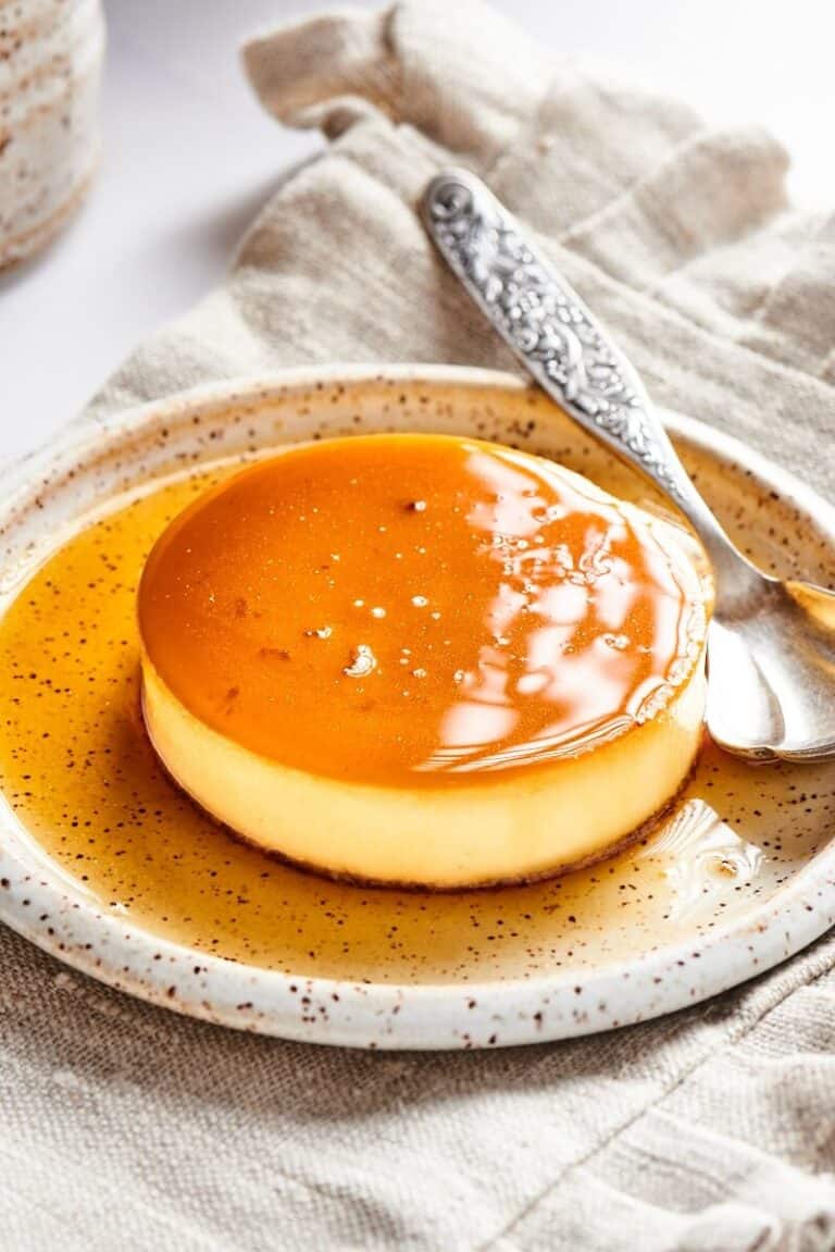 Easy Keto Flan {4 Ingredients} - The Big Man's World