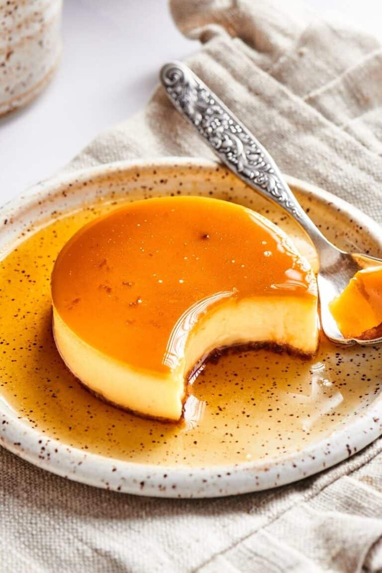 Easy Keto Flan- Just 4 ingredients! - The Big Man's World