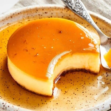 Easy Keto Flan {4 Ingredients} - The Big Man's World