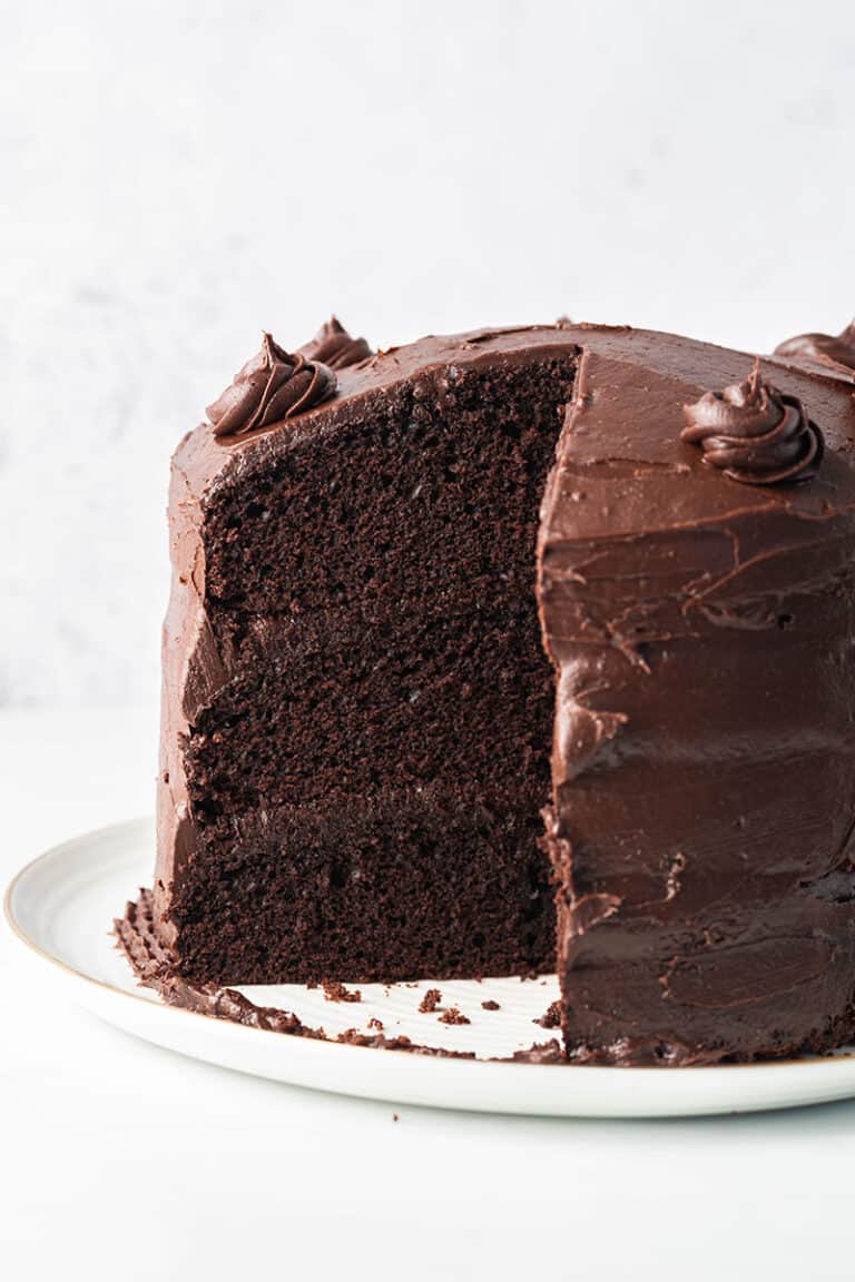 Almond Flour Chocolate Cake - The Big Man's World