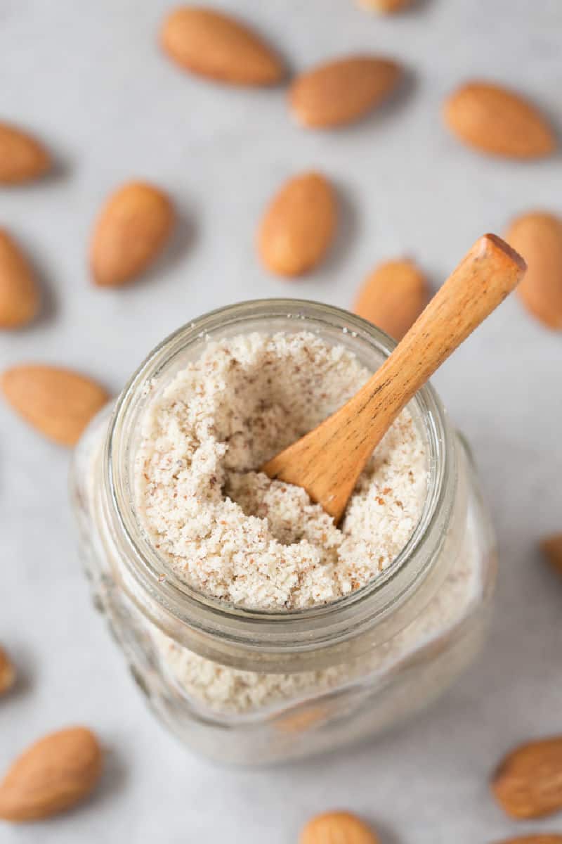 homemade almond flour