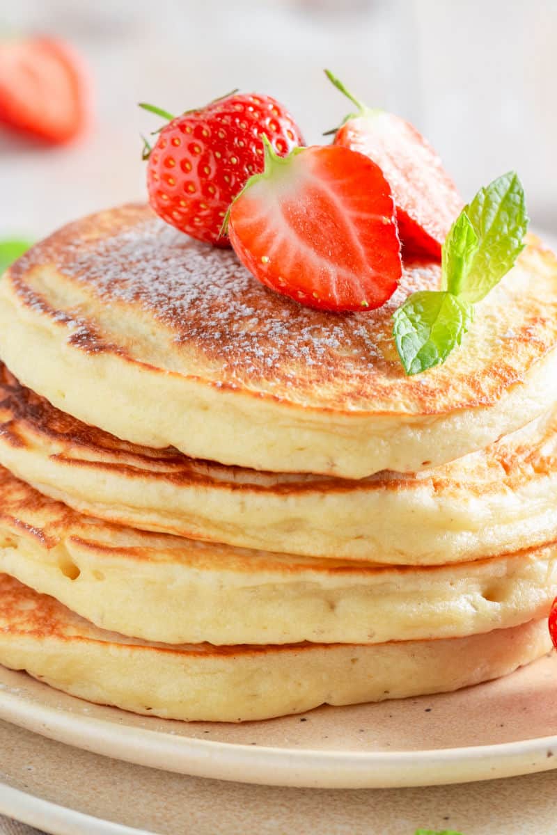 Almond Milk Pancakes Just 5 Ingredients The Big Man S World