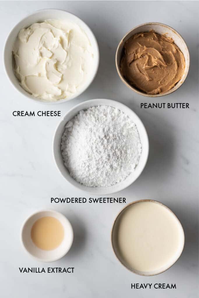 Keto Peanut Butter Mousse Just 4 ingredients! The Big Man's World