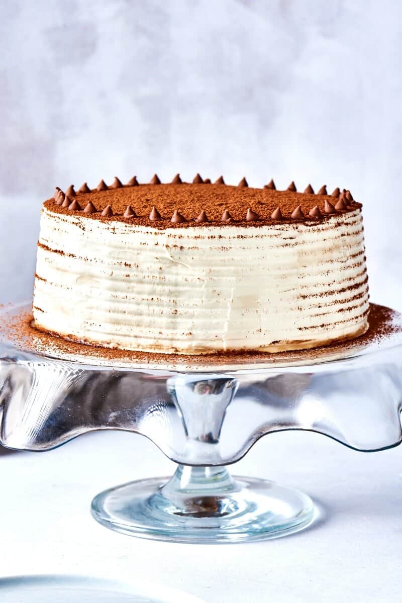 tiramisu layer cake