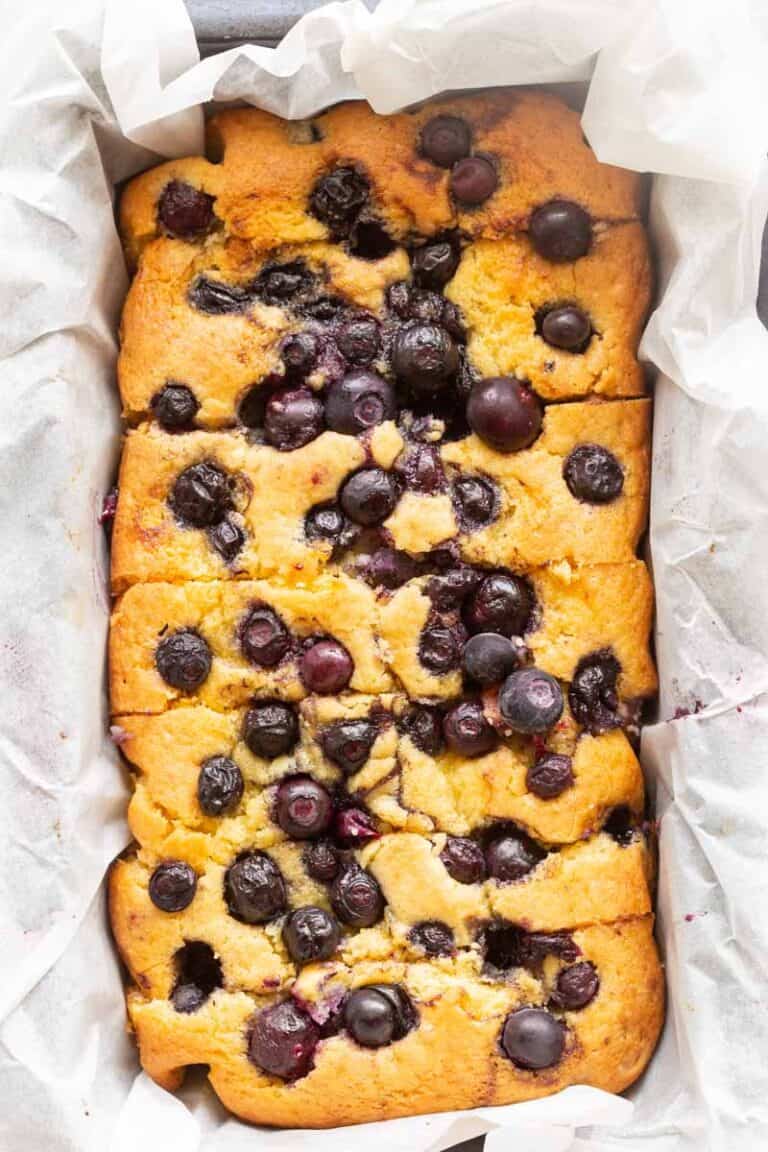 Keto Blueberry Bread- Just 3 grams carbs! - The Big Man's World