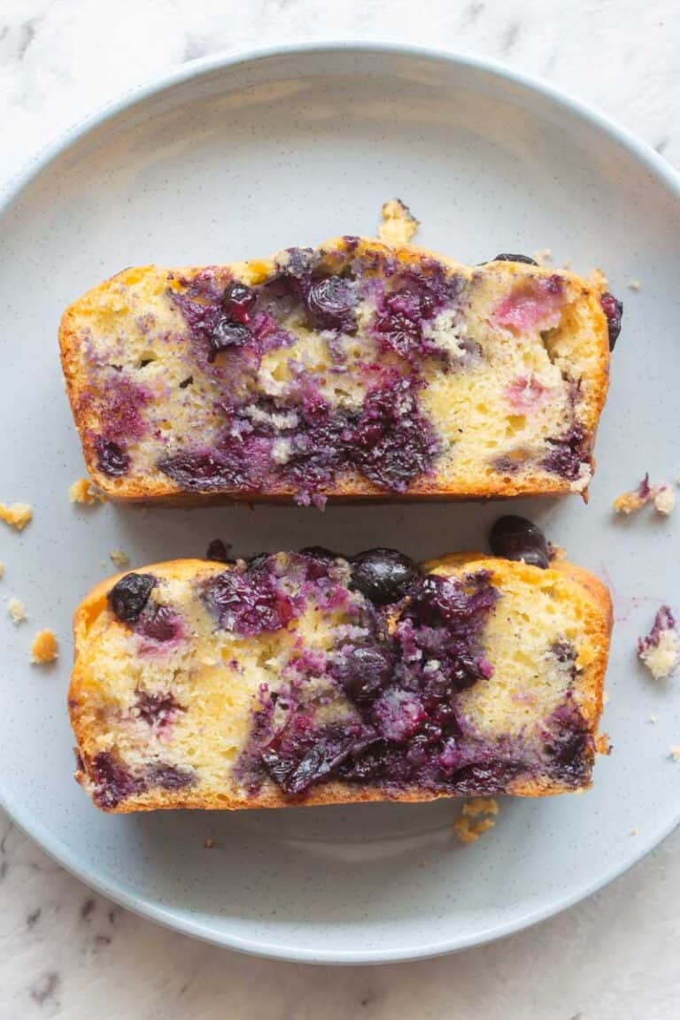Keto Blueberry Bread {3g carbs} The Big Man's World