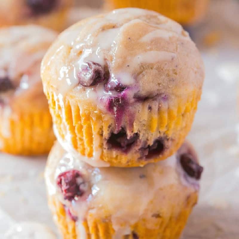 Keto Lemon Blueberry Muffins - The Big Man's World