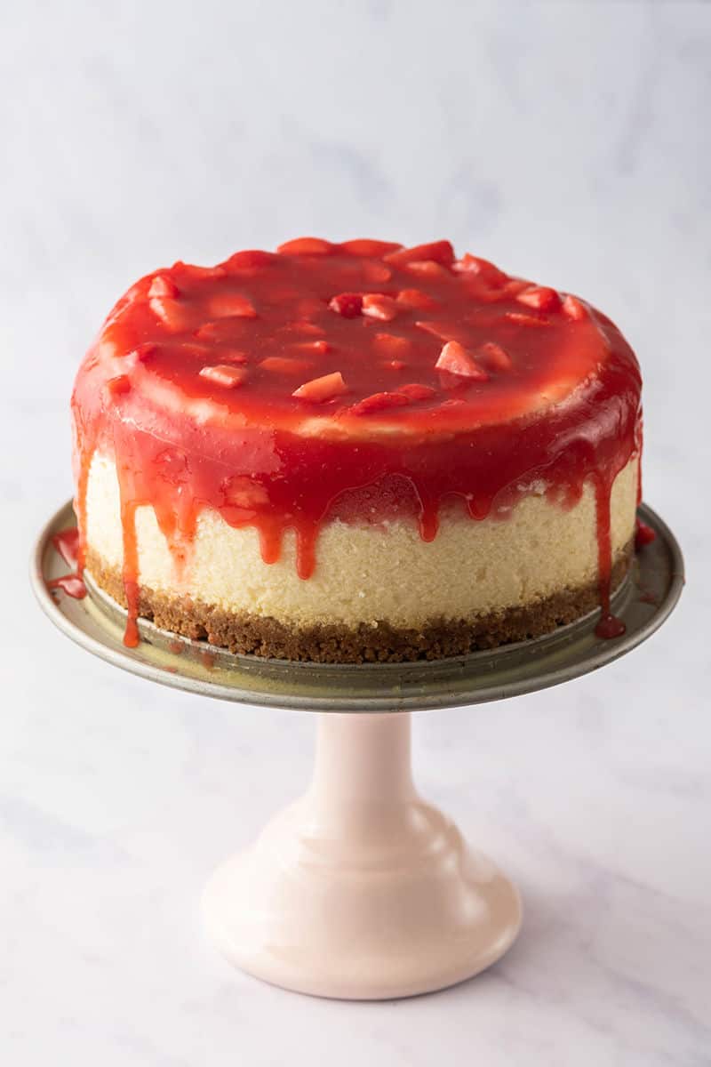 low carb strawberry cheesecake