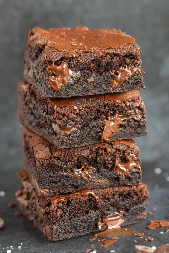 Almond Butter Brownies- NO flour! - The Big Man's World