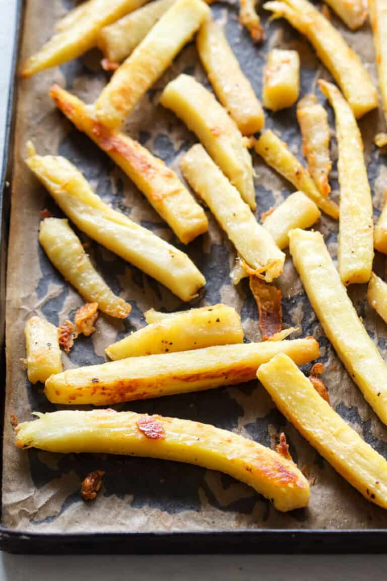 Jicama fries Just 3 ingredients! The Big Man's World