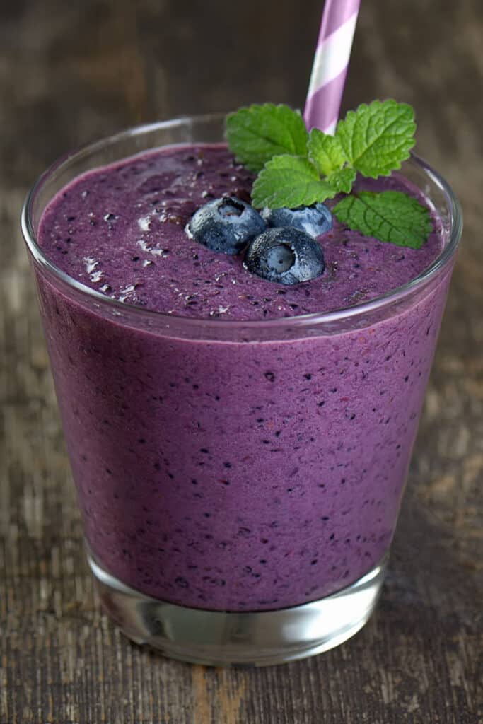  Keto Blueberry Smoothie- Just 3 ingredients - The Big Man s World