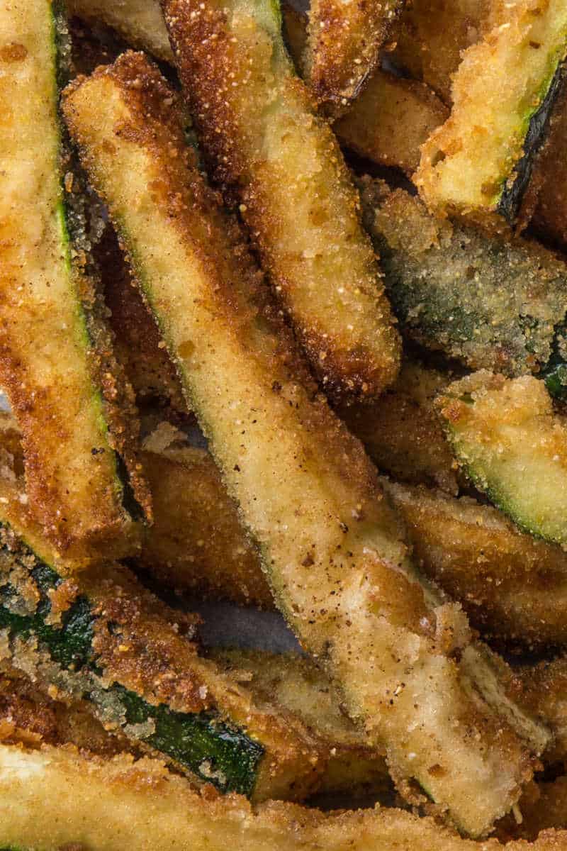 low carb zucchini fries