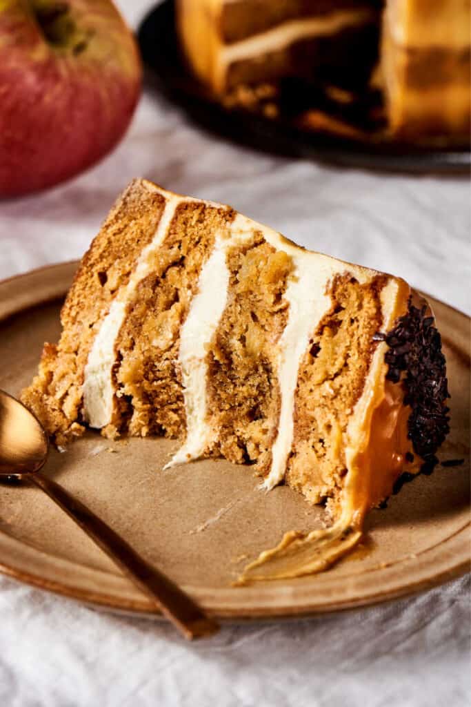 Healthy Apple Cake- Under 100 calories! - The Big Man's World