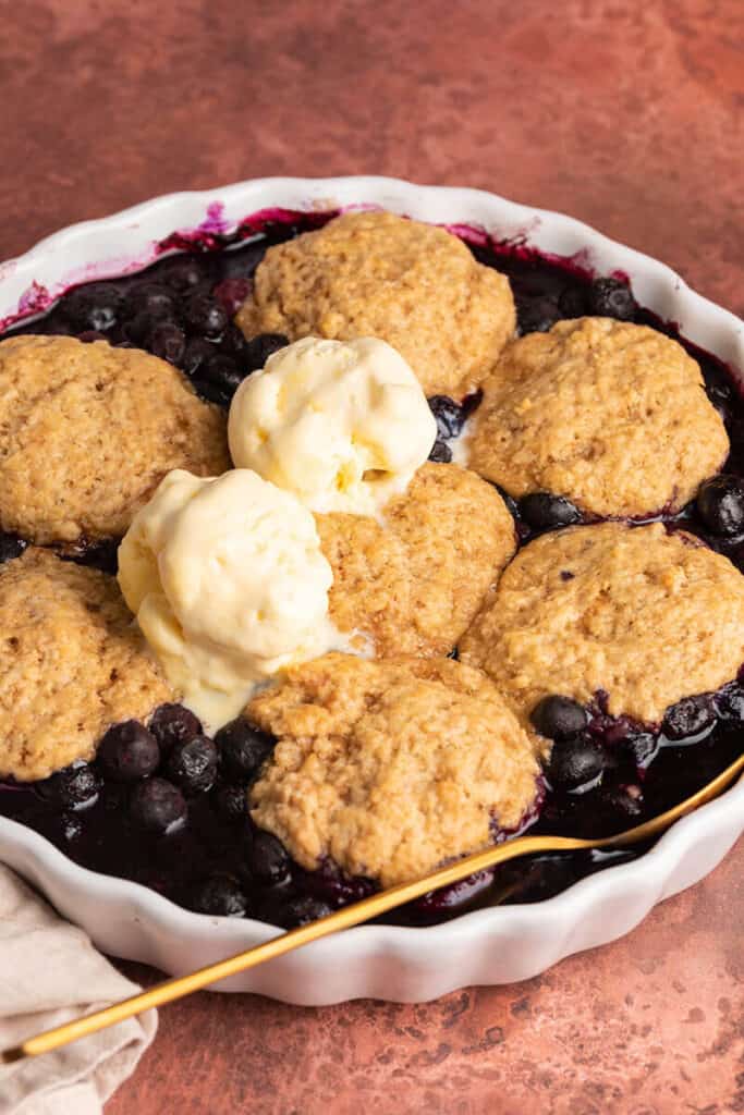 Keto Blueberry Cobbler Just 3 grams net carbs! The Big Man's World
