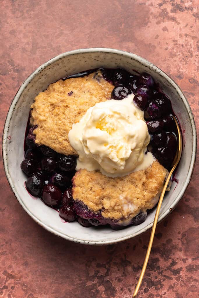 Keto Blueberry Cobbler Just 3 grams net carbs! The Big Man's World