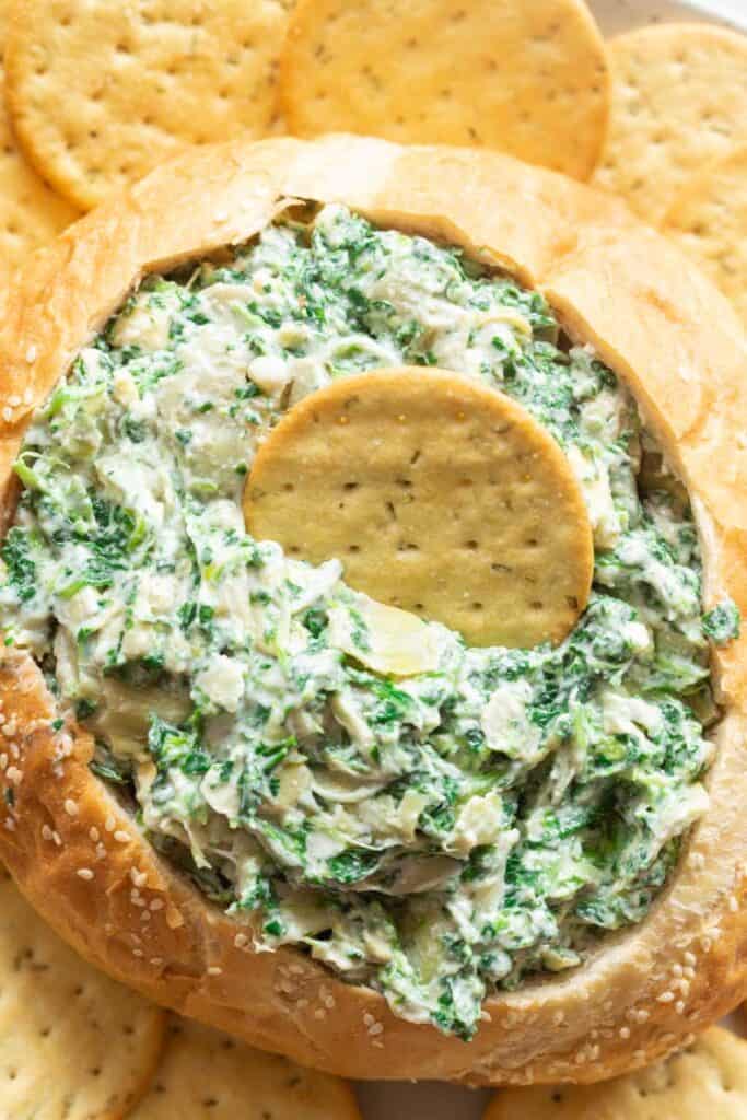 Keto Spinach Artichoke Dip- Ready In 5 Minutes! - The Big Man's World