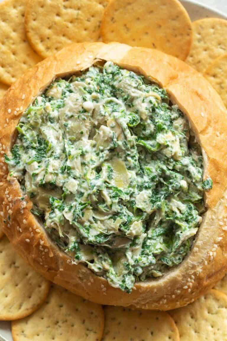 5-Minute Keto Spinach Artichoke Dip - The Big Man's World