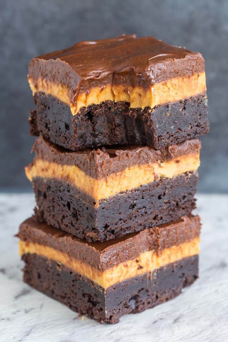 Peanut Butter Brownies- Just 3 grams carbs! - The Big Man's World