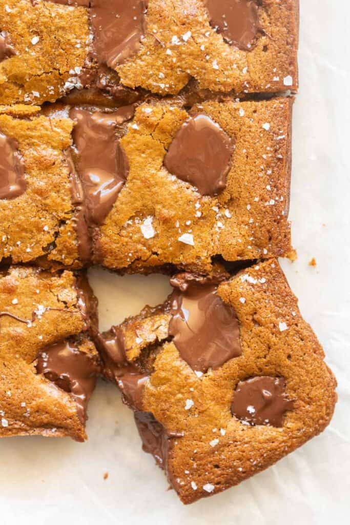 Almond Butter Bars Just 5 Ingredients! The Big Man's World