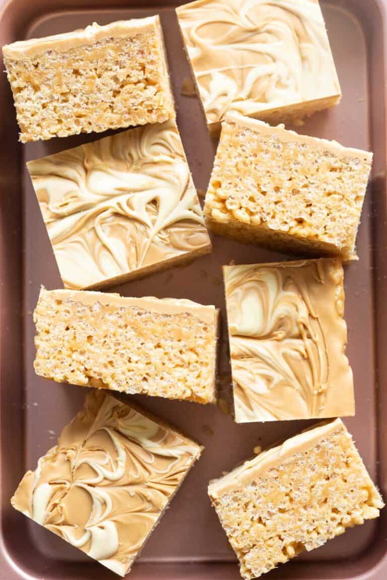 Caramilk Slice {4 Ingredients} - The Big Man's World
