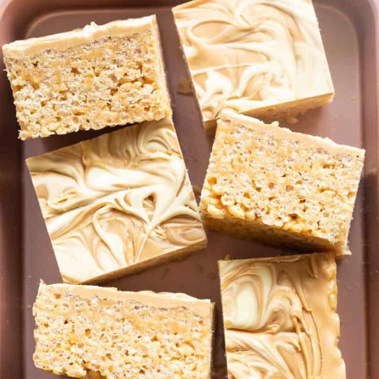 Caramilk Slice {4 Ingredients} - The Big Man's World