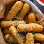 keto mozzarella sticks