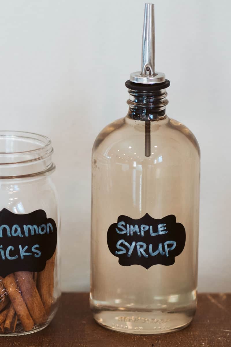 sugar free simple syrup