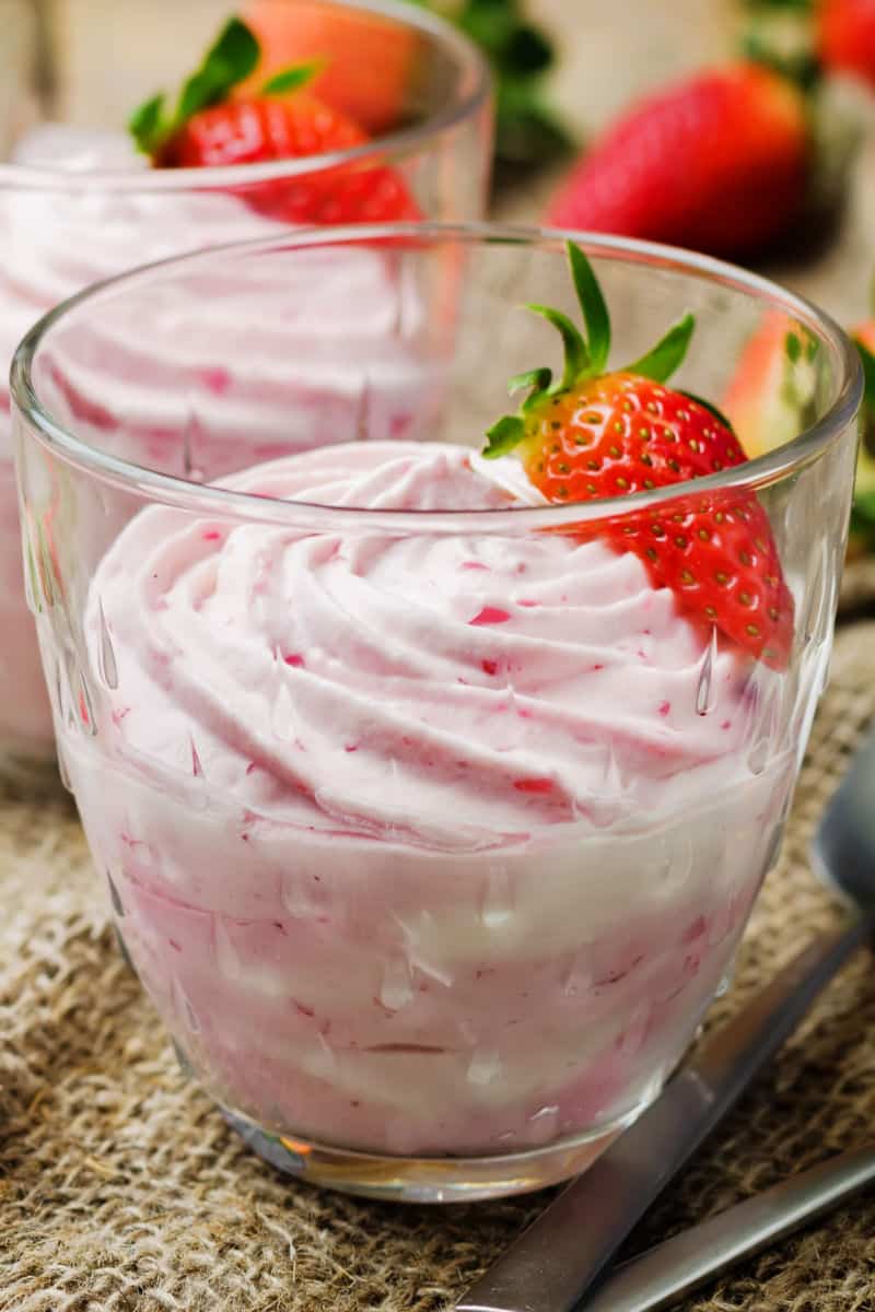 keto strawberry mousse