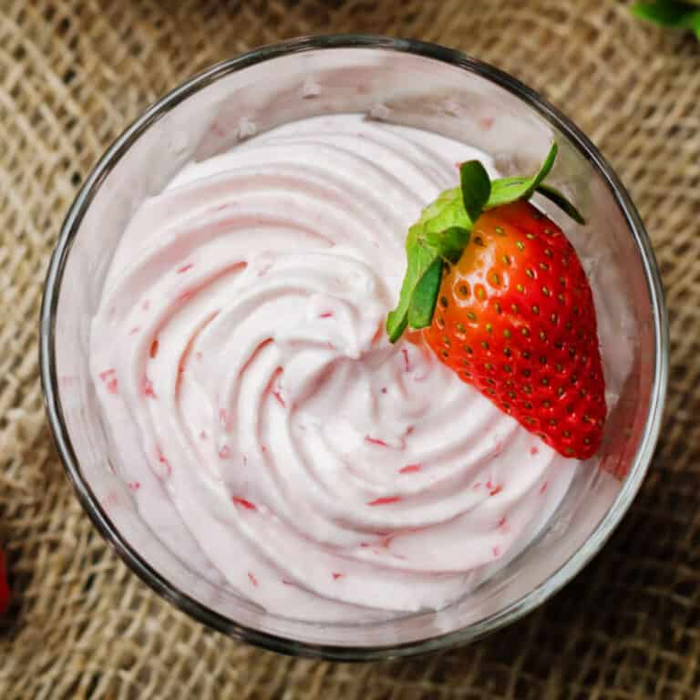 Keto Strawberry Mousse Just 3 ingredients! The Big Man's World