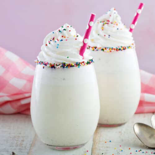 almond milk milkshake