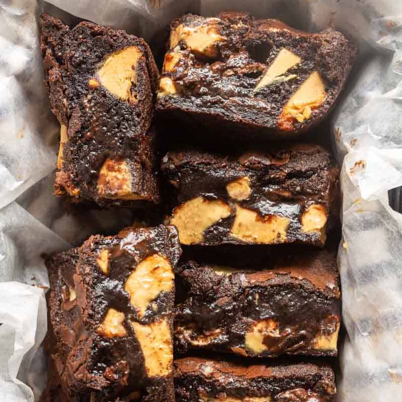 image of Caramilk Brownies recipe by The Big Man’s World