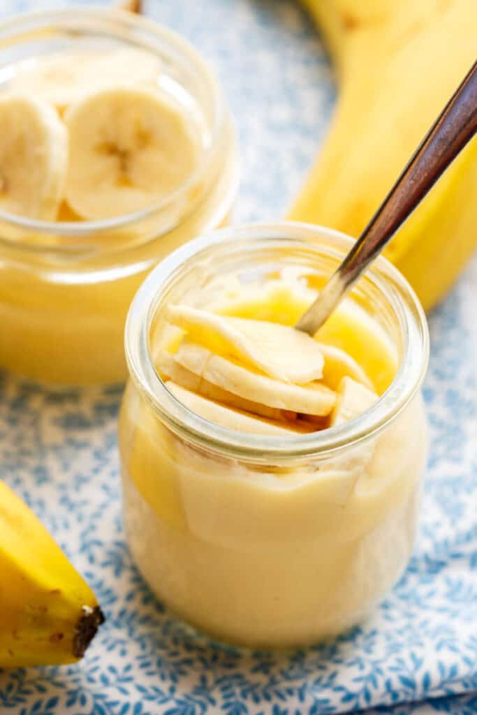 Healthy Banana Pudding {No eggs or dairy!} - The Big Man's World