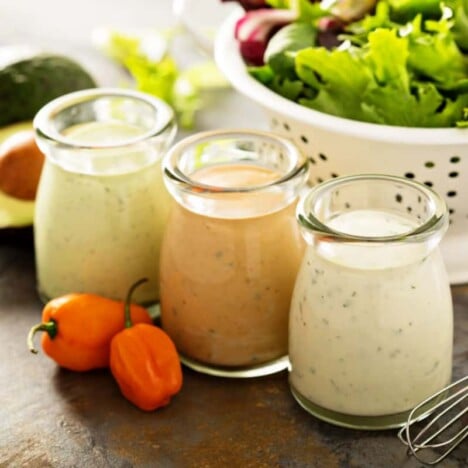 Keto Salad Dressing {6 Flavors} - The Big Man's World